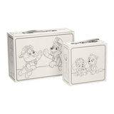 Wins holland kleur je eigen paw patrol koffertjes, set van 2