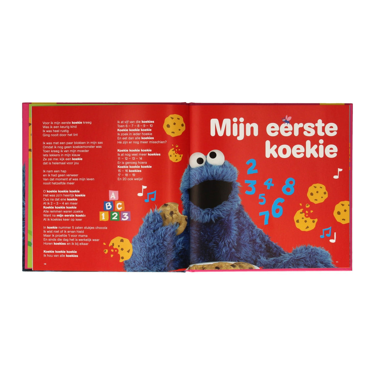 Wins Holland Mijn Vriendje Koekiemonster Boek en CD