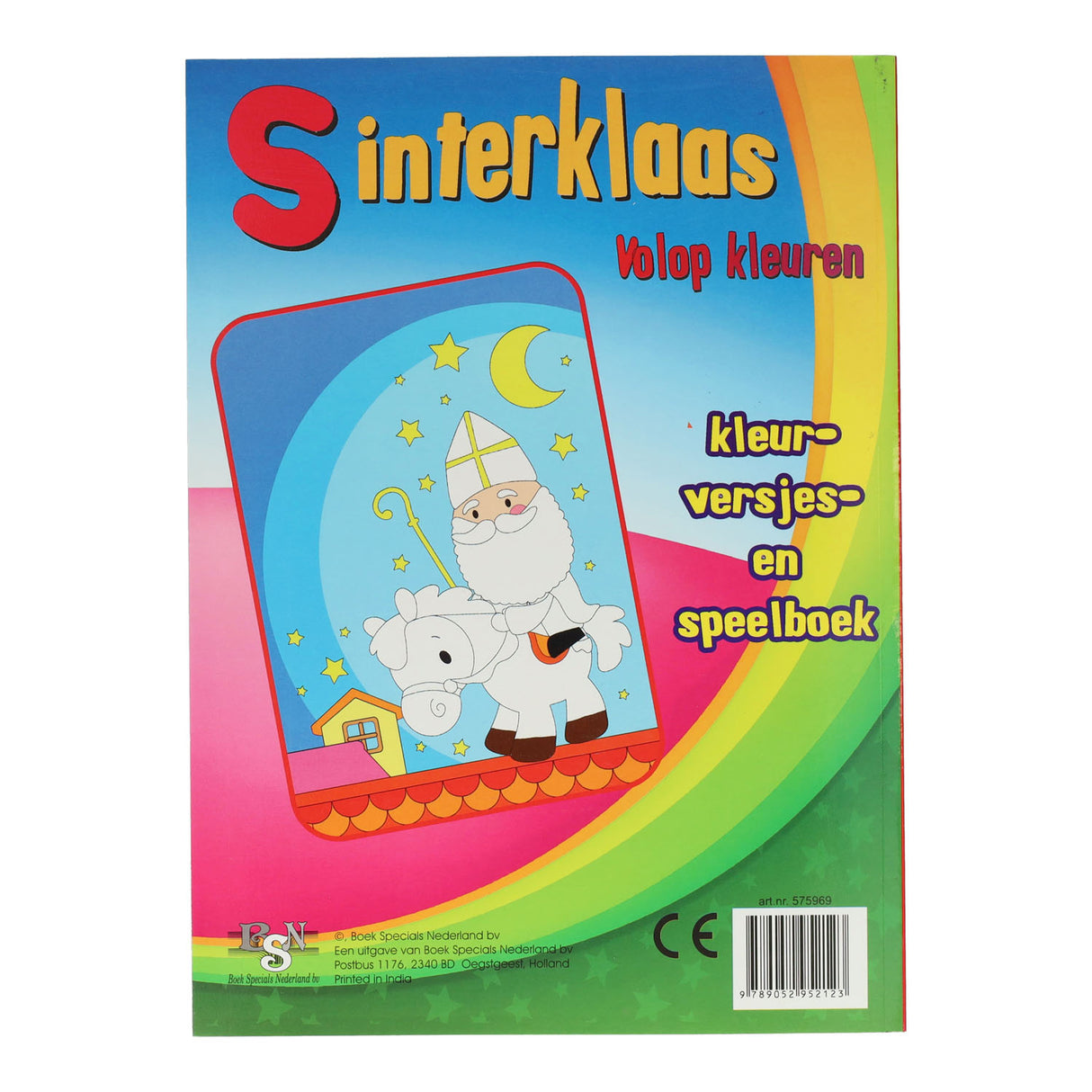 Boek specials nederland bv sinterklaas speelboek