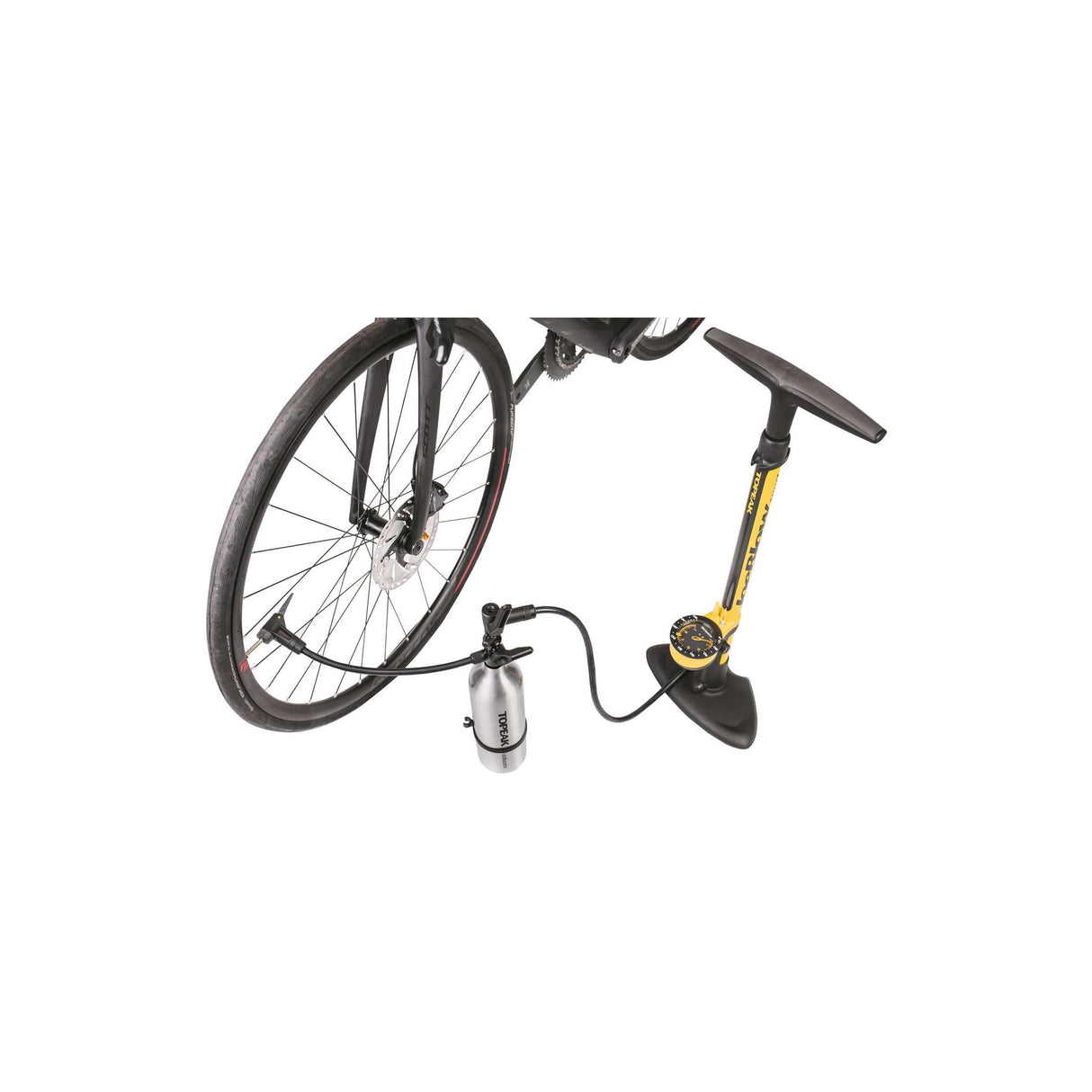 Topeak vloerpomp TubiBooster X
