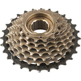 Tecora E freewheel 7 speed 14-28t zwart-bruin in box