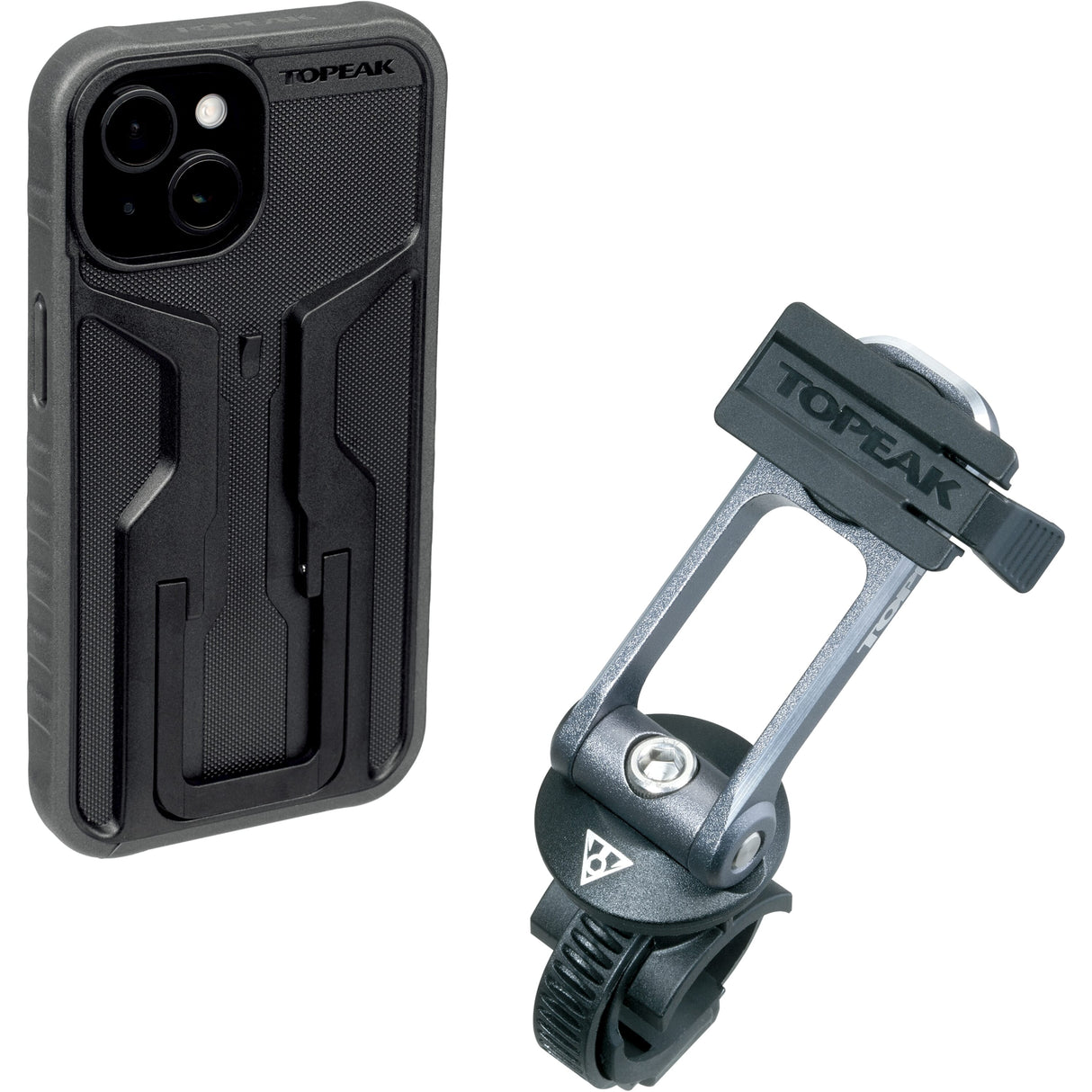 Topeak ridecase iphone 15 incl. bevestiging