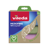 Vileda microfibre gerecycleerde microvezeldoek