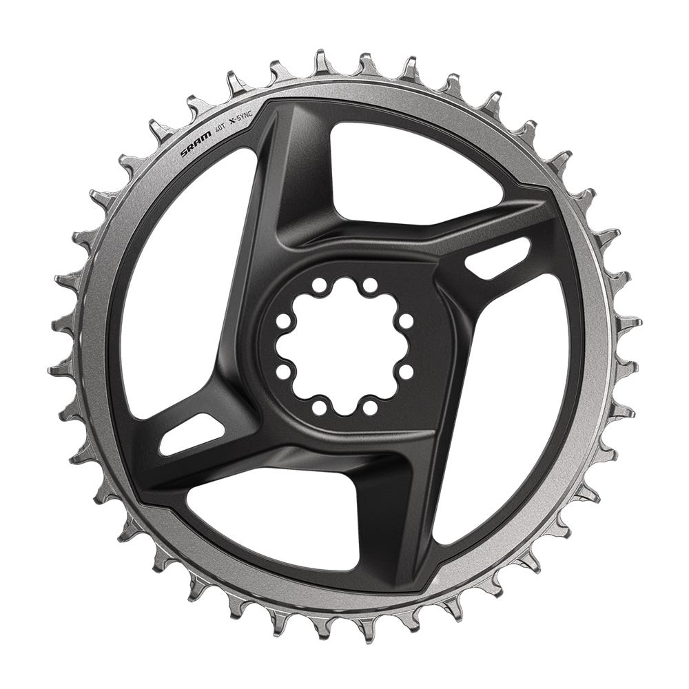 Sram tandwiel 46 tands e1 direct mount x-sync grijs xplr red force 8 bouts