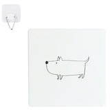 No brand onderzetters wandtegels 10 x 10 cm set van 4 | 8 stuks