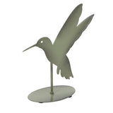 Sculptuur kolibri 3 assorti metaal 12,5x5x14 cm | 3 stuks