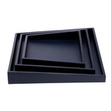 No brand senza dienbladen blauw 30 cm set van 3 | 2 stuks