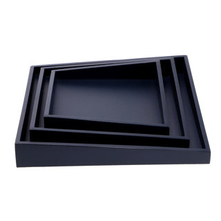 No brand senza dienbladen blauw 30 cm set van 3 | 2 stuks