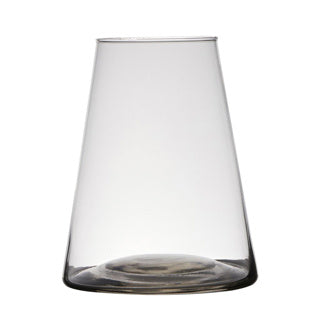 No brand vaas donna 24x17 cm glas | 6 stuks