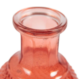 Vaas sunny fles mini rood h11,5 d8,5 cm | 24 stuks