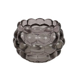 Theelichthouder glas 11,5 cm 3 assorti | 12 stuks
