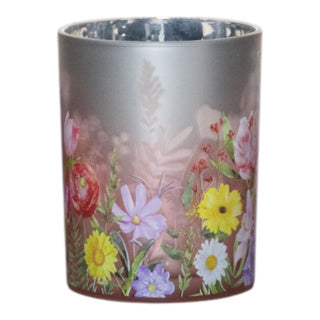 Theelichthouder bloemen boeket large 18 cm | 2 stuks