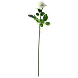 No brand kunstbloem rozentak creme 56 cm | 6 stuks