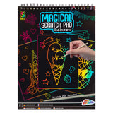 Grafix magisch scratch blok a4