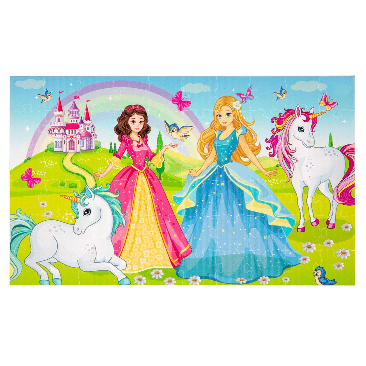 Creative Craft Group Vloerpuzzel Prinsessen, 60st.