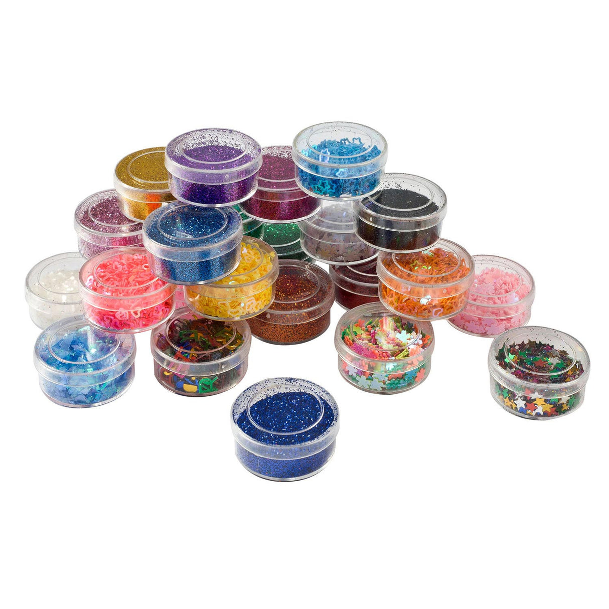 Creative Craft Group Glitterset, 24 kleuren