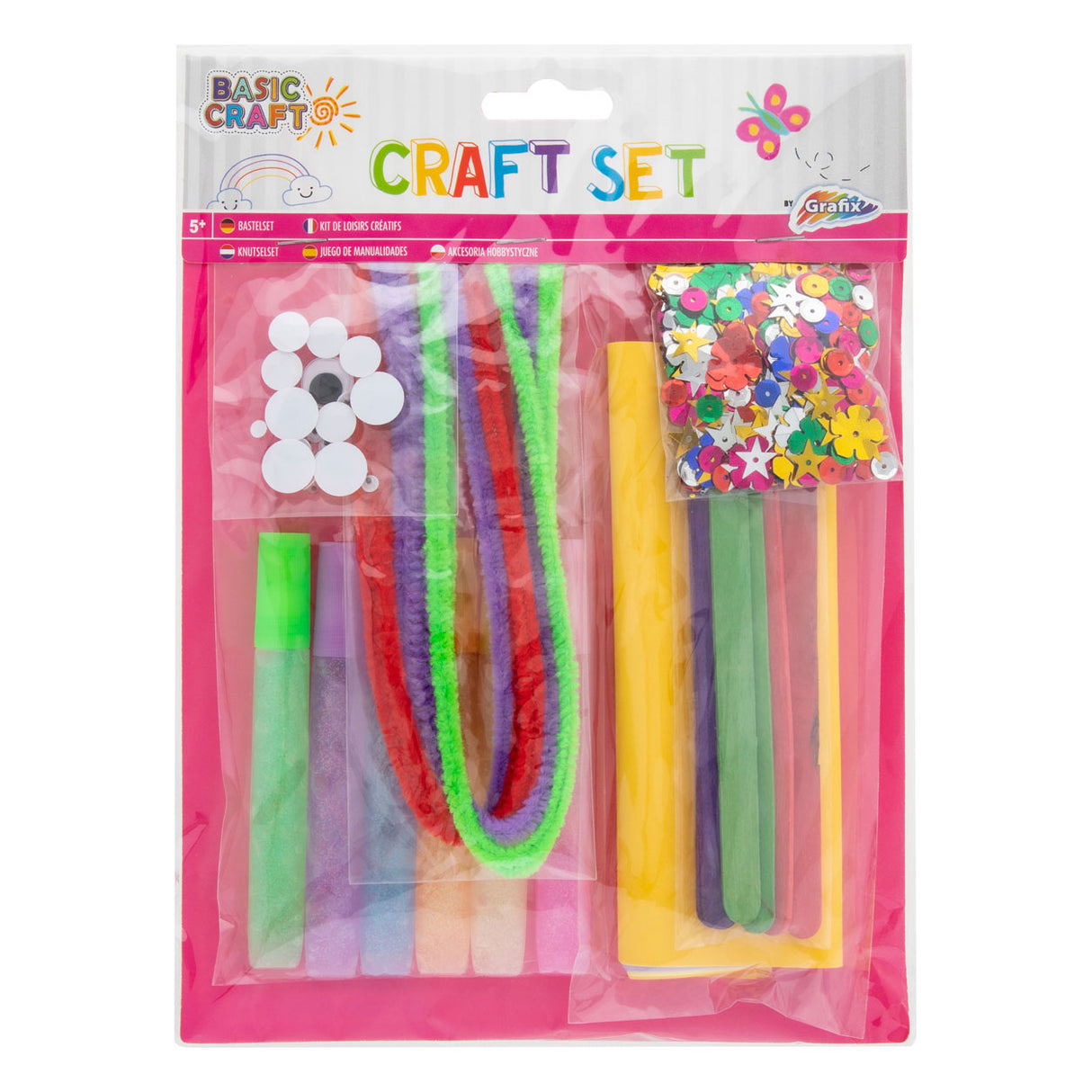 Grafix knutselset pailletten