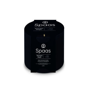 Spaas glow geurkaars 35u - midnight magic | 3 stuks