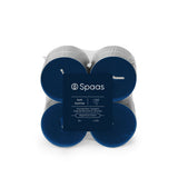 Spaas maxi geurtheelichten blokverpakking x8 10u - soft sunrise | 4 stuks
