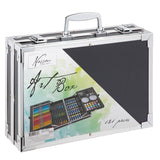 Nassau fine art nassau luxe kunstset creatief in metalen koffer, 121dlg.