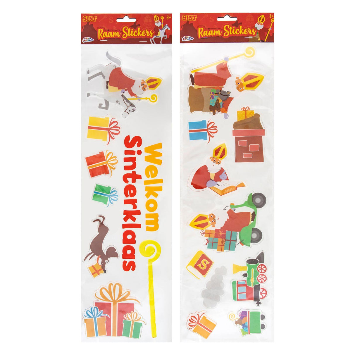 Grafix Sinterklaas Raamstickers