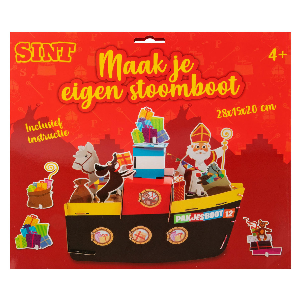 Grafix Sinterklaas Knutselset Maak je eigen Stoomboot