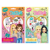 Besties tattoo set