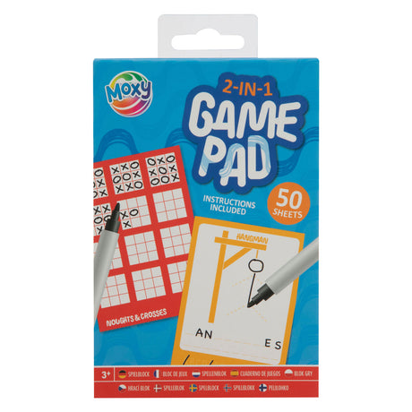 Creative craft group spellenblok 2in1 a6, 50dlg.