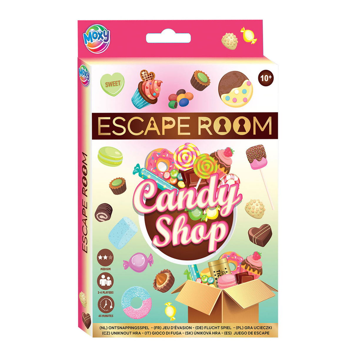 Creative craft group escaperoom candy shop ontsnappingsspel