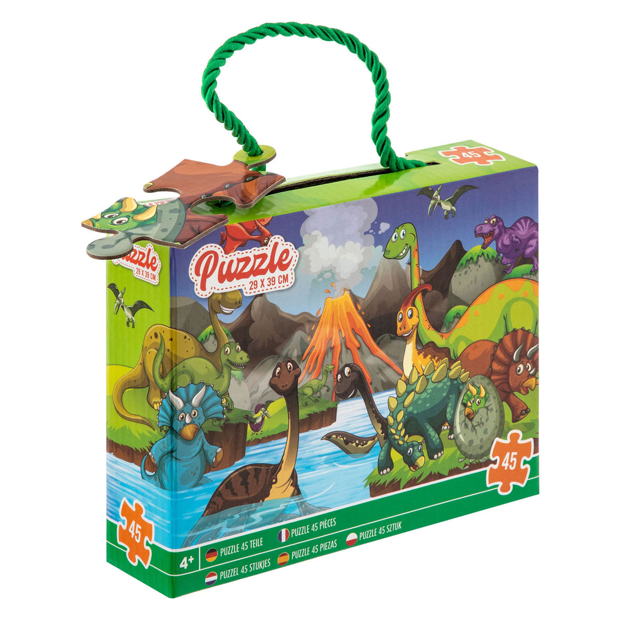 Creative craft group legpuzzel dinosaurus, 45st.