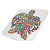 Creative craft group houten legpuzzel schildpad, 130st.