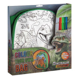 Creative craft group dino kleur je eigen tas met stiften