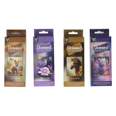 Creative craft group diamond painting dieren design - per stuk