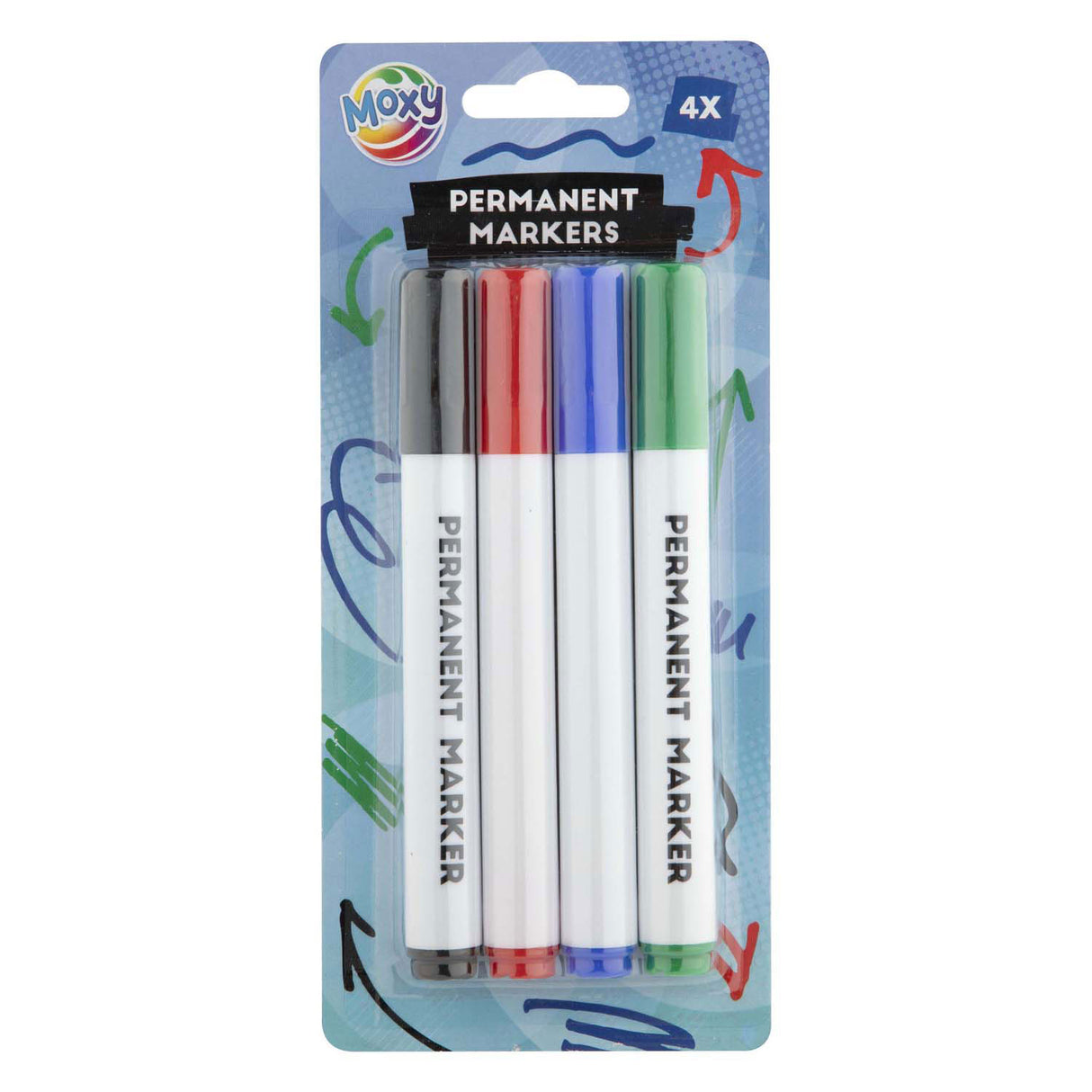 Creative craft group permanent markers, 4st.