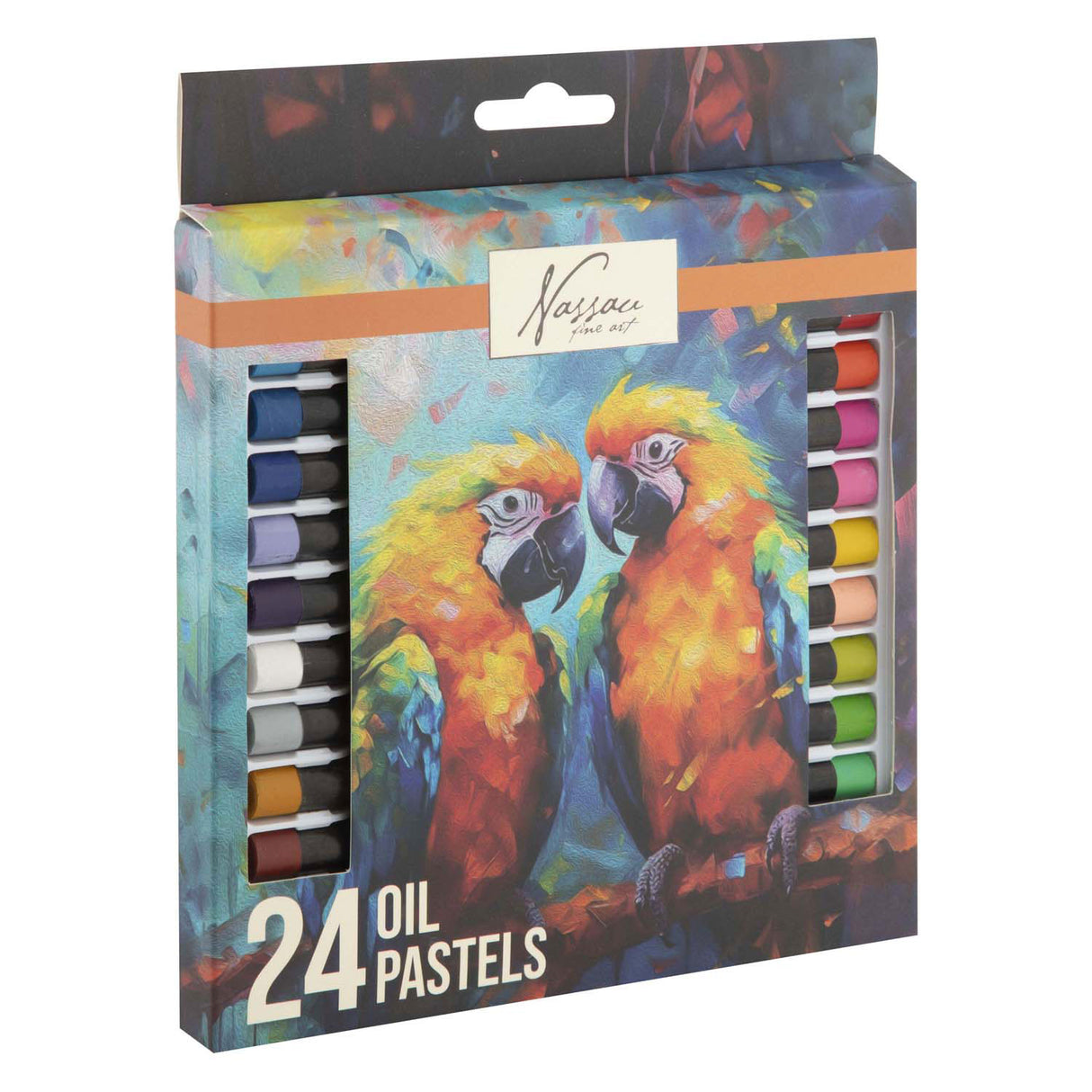 Creative Craft Group Oliepastelverf, Set van 24