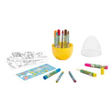 Creative craft group set knutselen met pasen - incl. markers en krijtjes