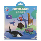 Moxy origami, 19,5x19,5cm 12 vellen 2 assorti dieren vogels