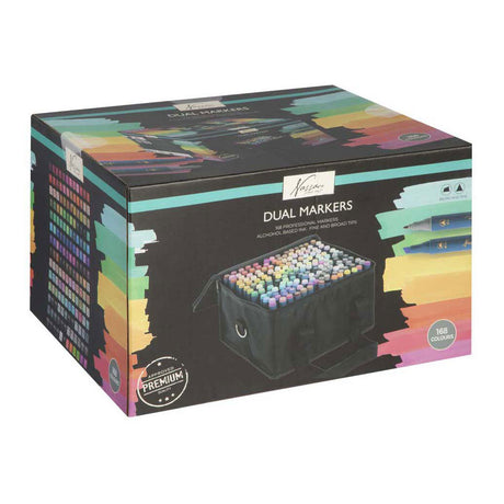 Creative craft group nassau fine art dual markers - 168st.