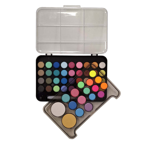 Creative craft group nassau aquarel verfset met palet - 36 kleuren