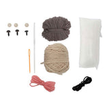 Creative craft group haakpakket bulldog - incl. naald en draad