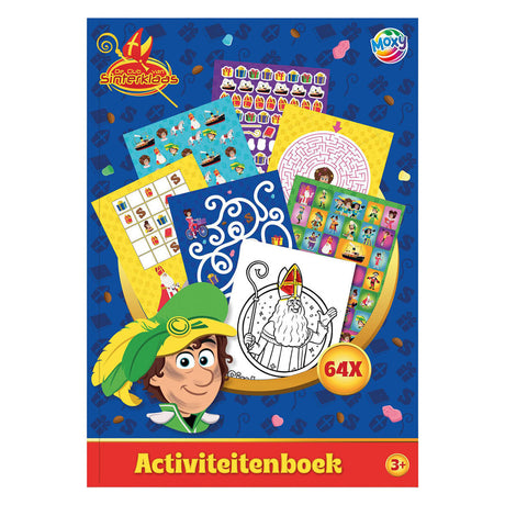 Creative craft group club van sinterklaas kleur en activiteitenboek a4