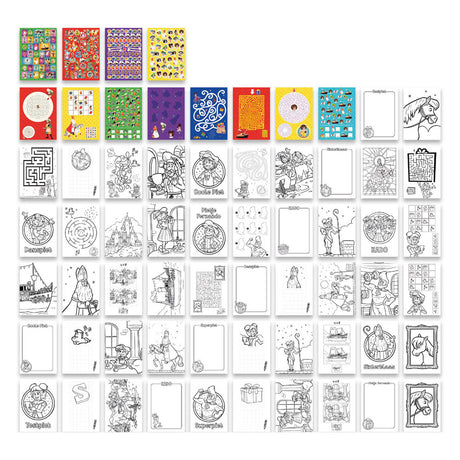 Creative craft group club van sinterklaas kleur en activiteitenboek a4