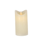 Daily home led kaars 7,5x15 cm creme | 4 stuks