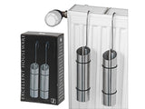 Excellent houseware waterverdampingsbakje rvs set a 2st. 20x5cm