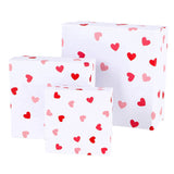 Kaemingk giftbox papier set van 3 wit rood | 2 stuks