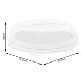 Rotho fresh taartdoos 35.5 cm wit transparant