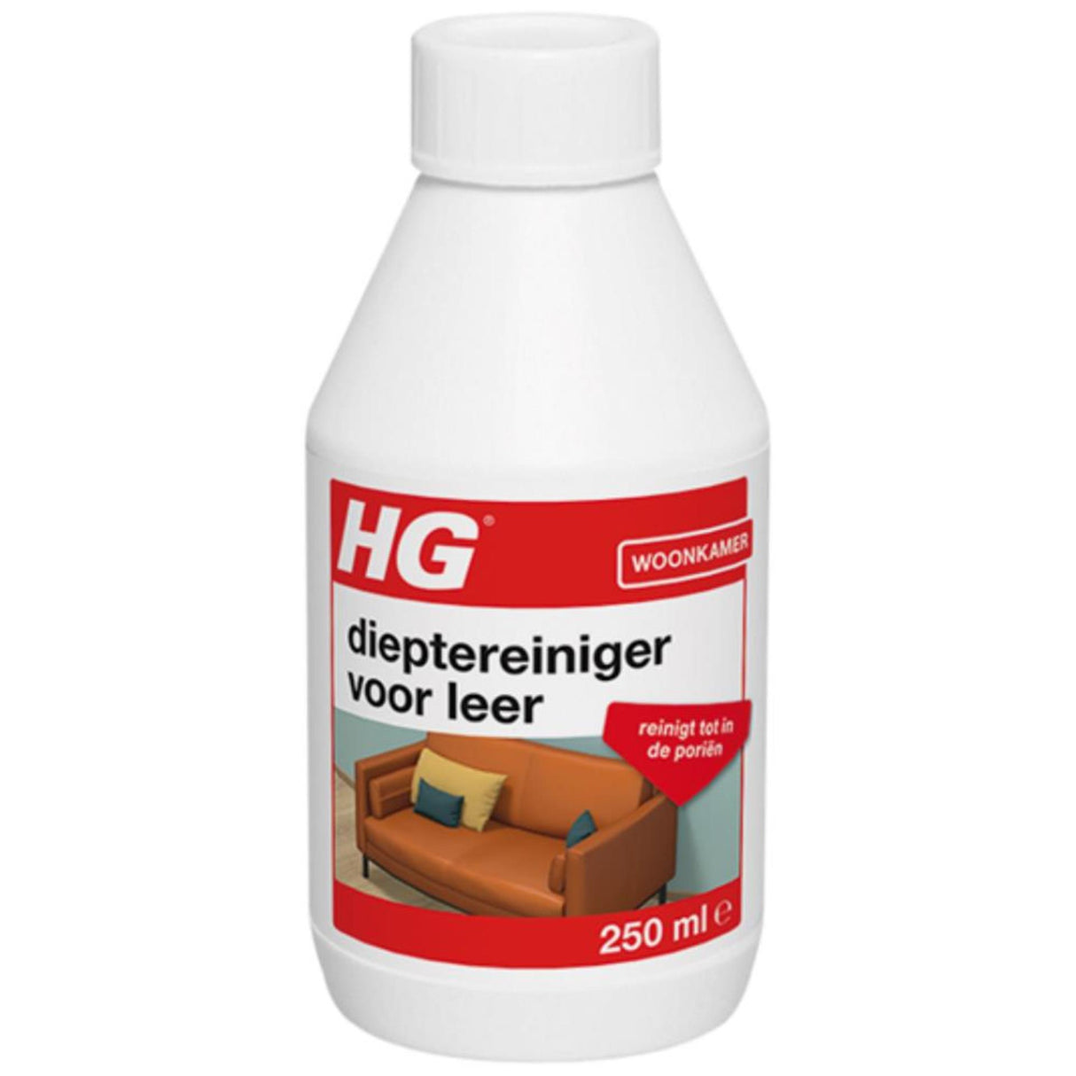 Hg dieptereiniger voor leer 250ml