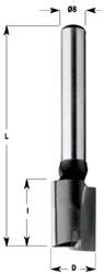 Cmt groeffrees z2+1 hw s=8x50 d=12x40x90