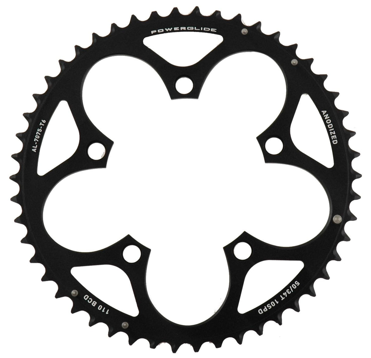 Sram kettingblad 50t 110bcd tbv 50-34 zwart