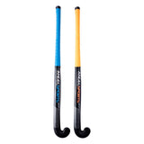 Hockeyset oranje en blauw 34''